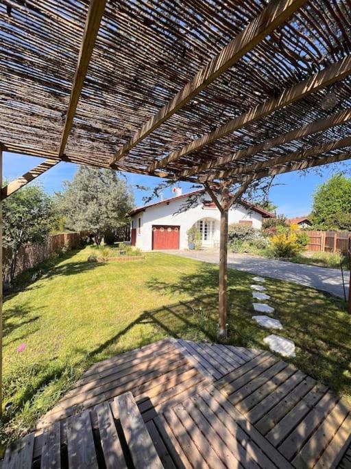 Agreable Maison Landaise Proche Du Lac Sanguinet Kültér fotó